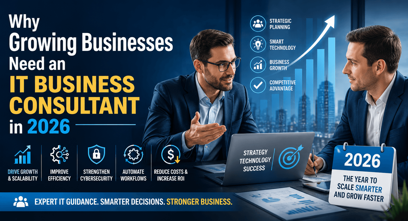 Why Growing Businesses Need an IT Business Consultant in 2026
