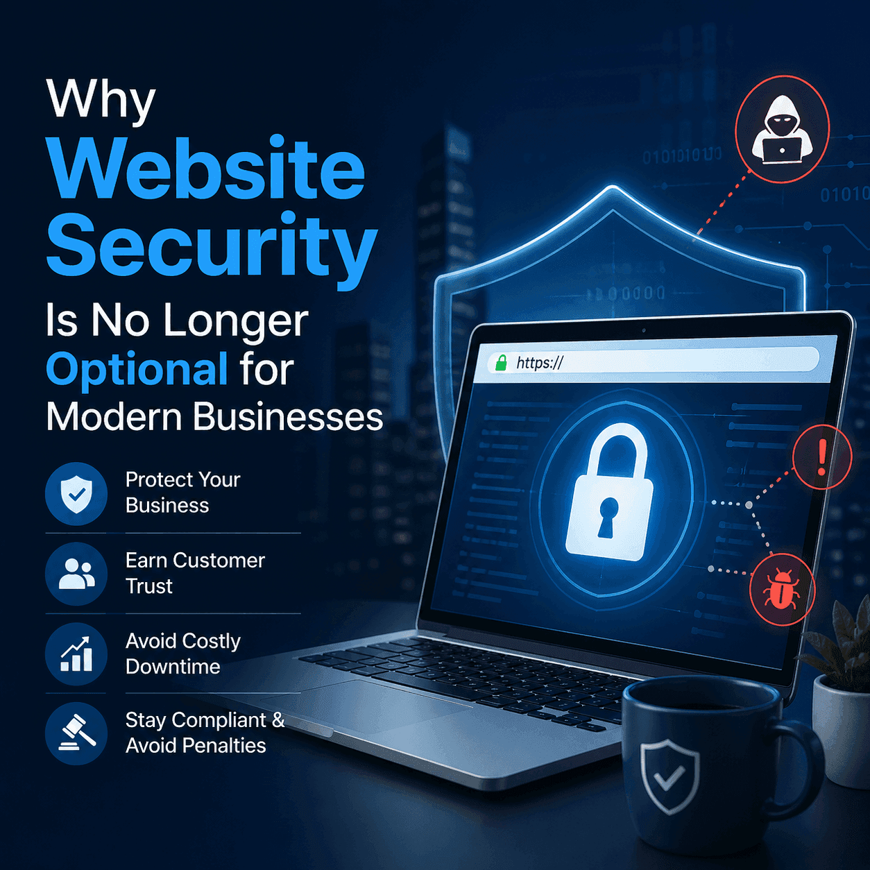 Why Website Security Is No Longer Optional for Modern Businesses